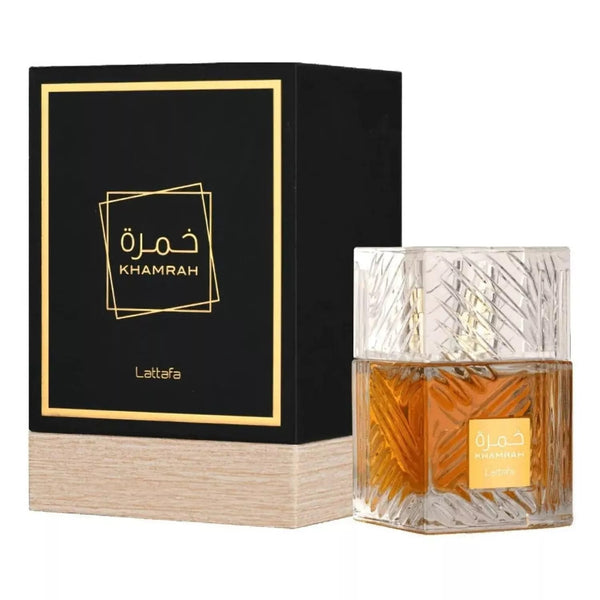 Khamrah Lattafa unisex + perfumero gratis