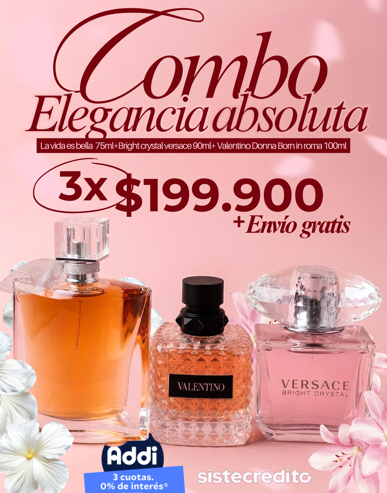 Combo elegancia absoluta