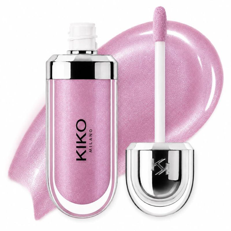 Tono 05 – Rosa Claro Escarchado  | 3D Hydra Lipgloss Kiko Milano